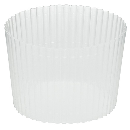 Манжета на стакан (cupholder) (PP) прозрачная 80х55мм ВЗЛП 1046П