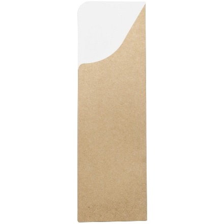 Конверт для приборов 180х60 POCKET E крафт. Фото 2